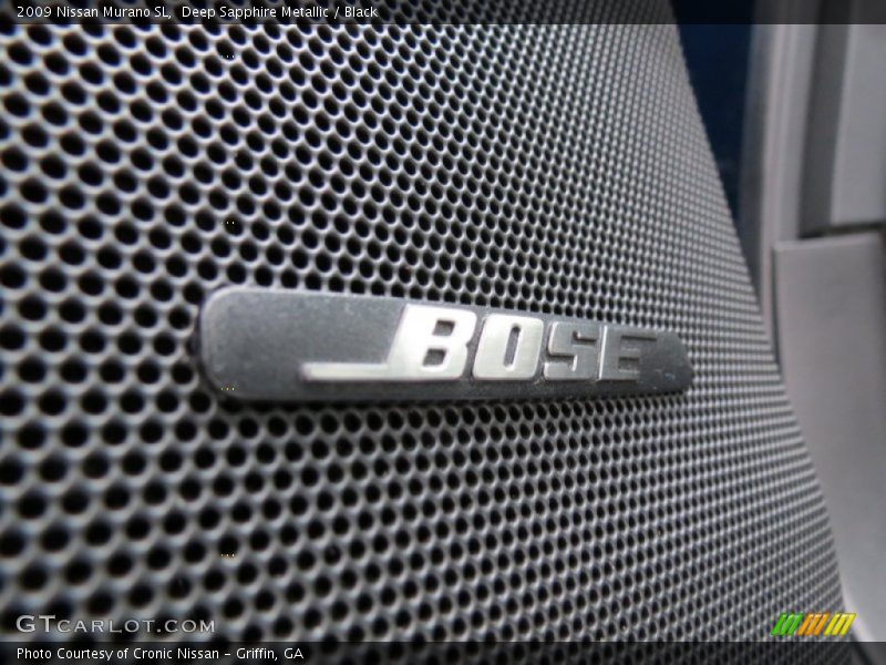 Deep Sapphire Metallic / Black 2009 Nissan Murano SL