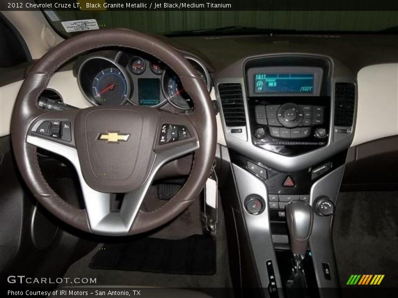 Black Granite Metallic / Jet Black/Medium Titanium 2012 Chevrolet Cruze LT