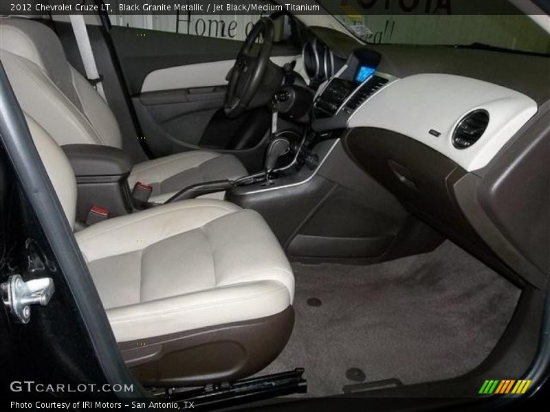 Black Granite Metallic / Jet Black/Medium Titanium 2012 Chevrolet Cruze LT