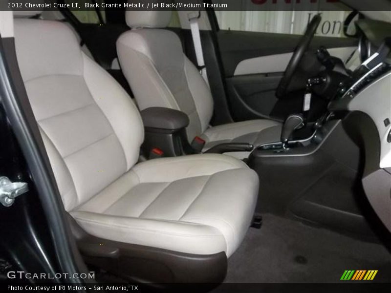 Black Granite Metallic / Jet Black/Medium Titanium 2012 Chevrolet Cruze LT