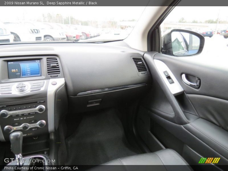 Deep Sapphire Metallic / Black 2009 Nissan Murano SL
