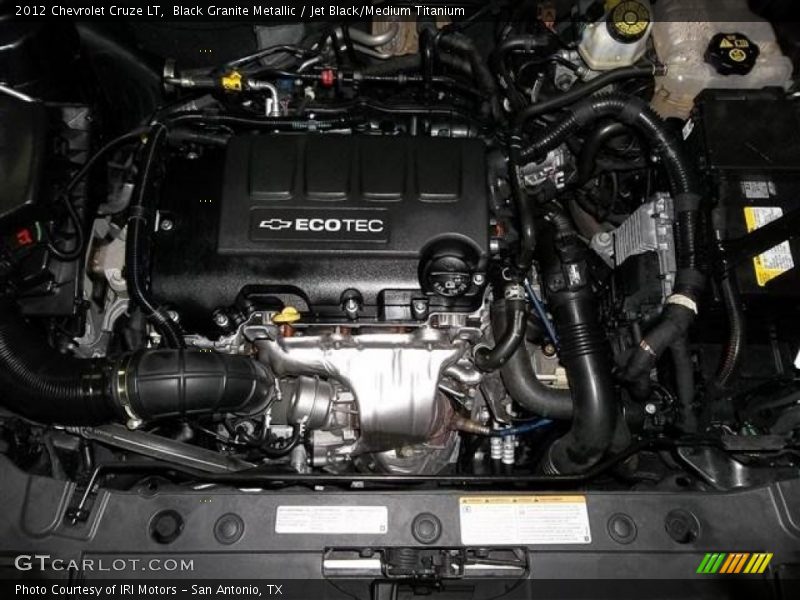 Black Granite Metallic / Jet Black/Medium Titanium 2012 Chevrolet Cruze LT