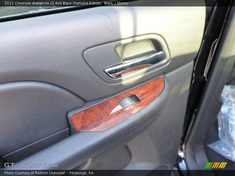 Black / Ebony 2013 Chevrolet Avalanche LS 4x4 Black Diamond Edition