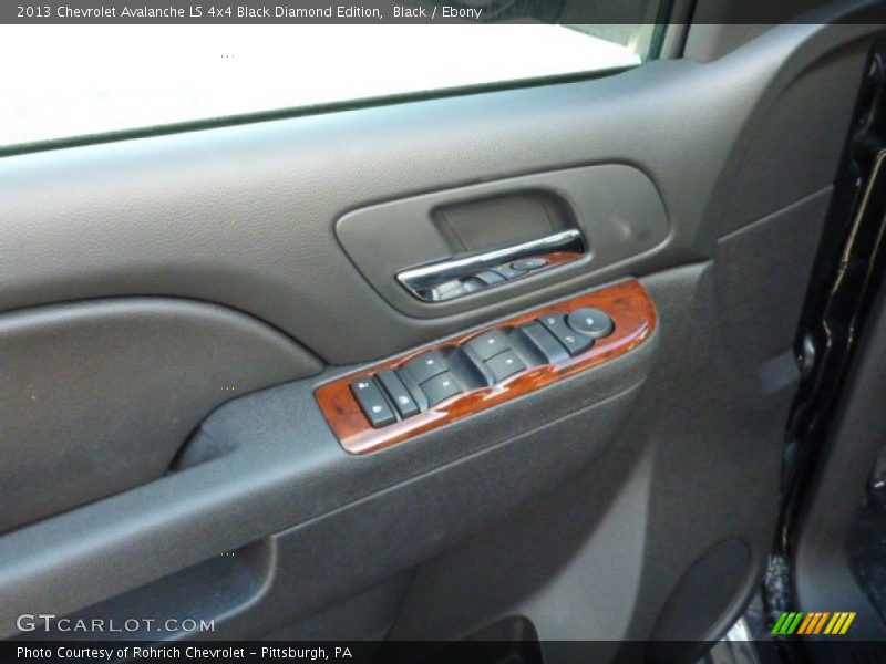 Black / Ebony 2013 Chevrolet Avalanche LS 4x4 Black Diamond Edition