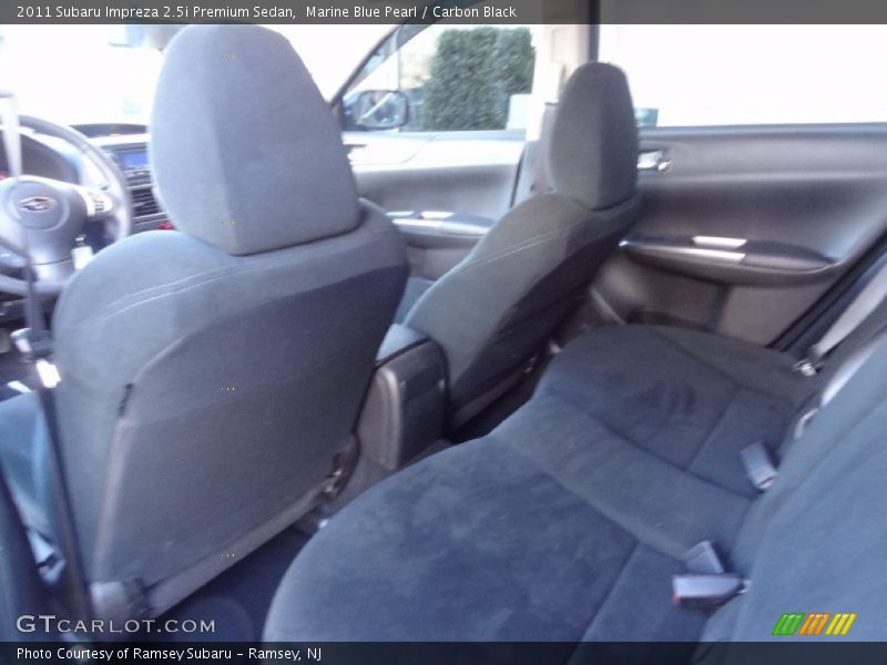 Marine Blue Pearl / Carbon Black 2011 Subaru Impreza 2.5i Premium Sedan