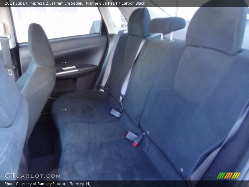 Marine Blue Pearl / Carbon Black 2011 Subaru Impreza 2.5i Premium Sedan
