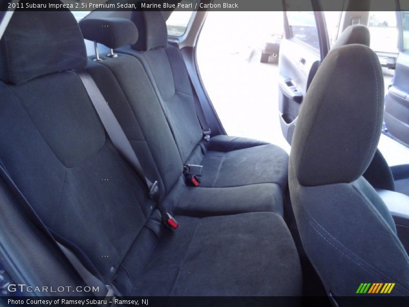 Marine Blue Pearl / Carbon Black 2011 Subaru Impreza 2.5i Premium Sedan