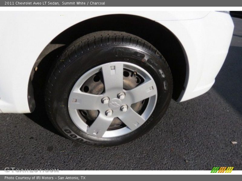 Summit White / Charcoal 2011 Chevrolet Aveo LT Sedan