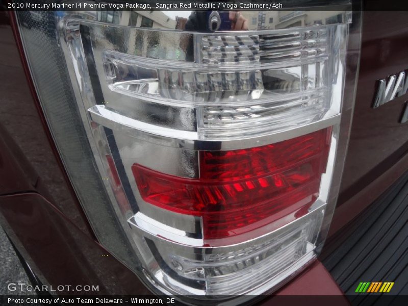 Sangria Red Metallic / Voga Cashmere/Ash 2010 Mercury Mariner I4 Premier Voga Package