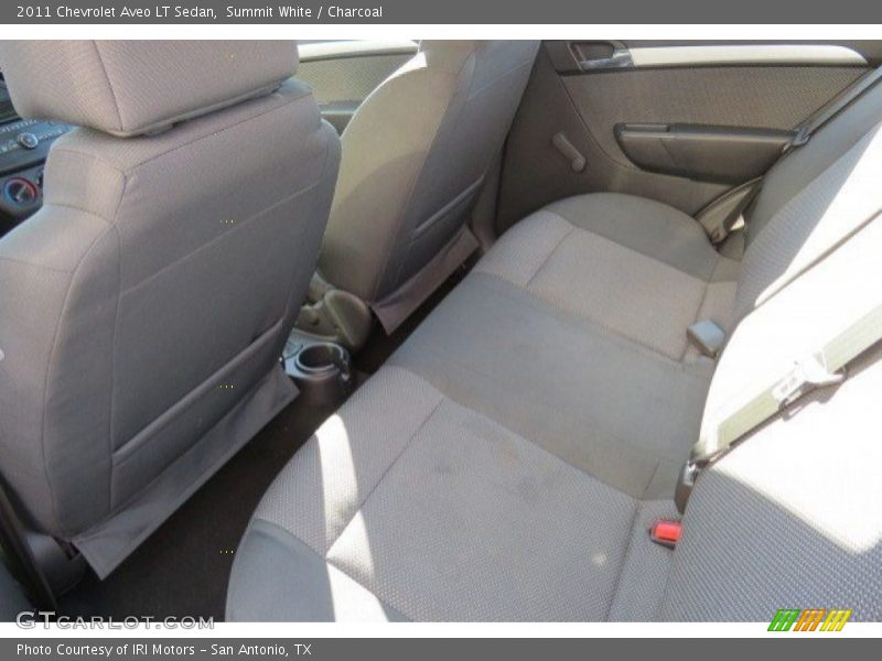 Summit White / Charcoal 2011 Chevrolet Aveo LT Sedan