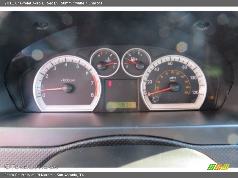 Summit White / Charcoal 2011 Chevrolet Aveo LT Sedan