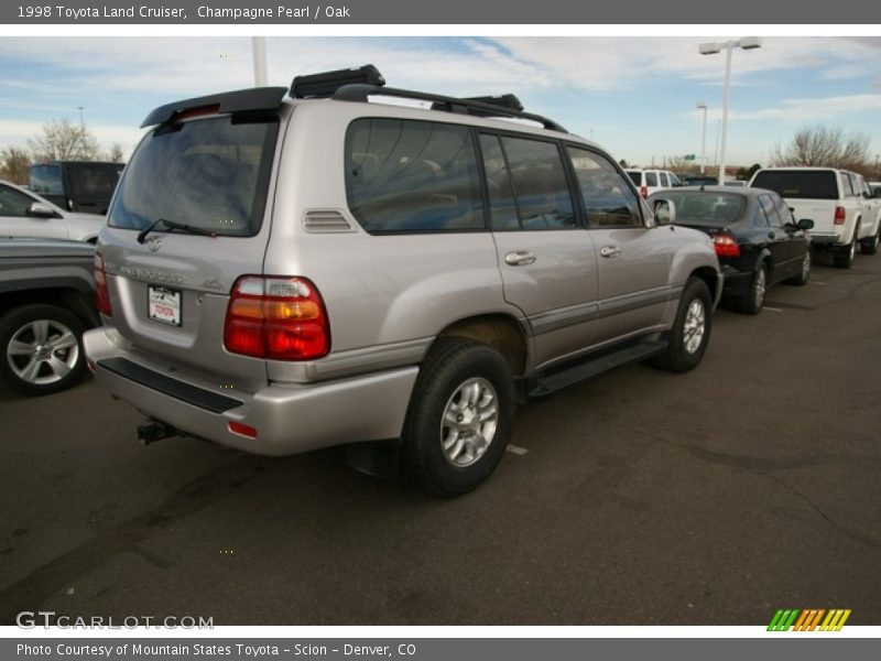 Champagne Pearl / Oak 1998 Toyota Land Cruiser