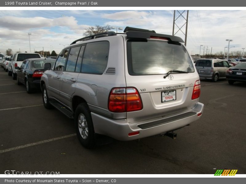 Champagne Pearl / Oak 1998 Toyota Land Cruiser
