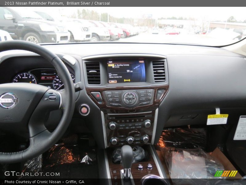 Brilliant Silver / Charcoal 2013 Nissan Pathfinder Platinum