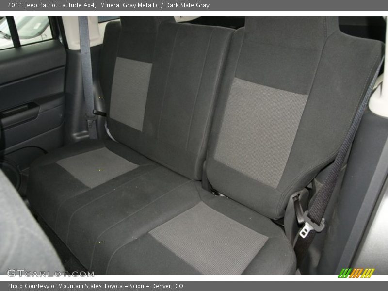 Mineral Gray Metallic / Dark Slate Gray 2011 Jeep Patriot Latitude 4x4