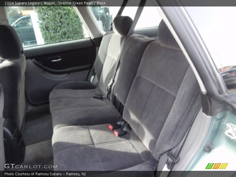 Seamist Green Pearl / Black 2004 Subaru Legacy L Wagon
