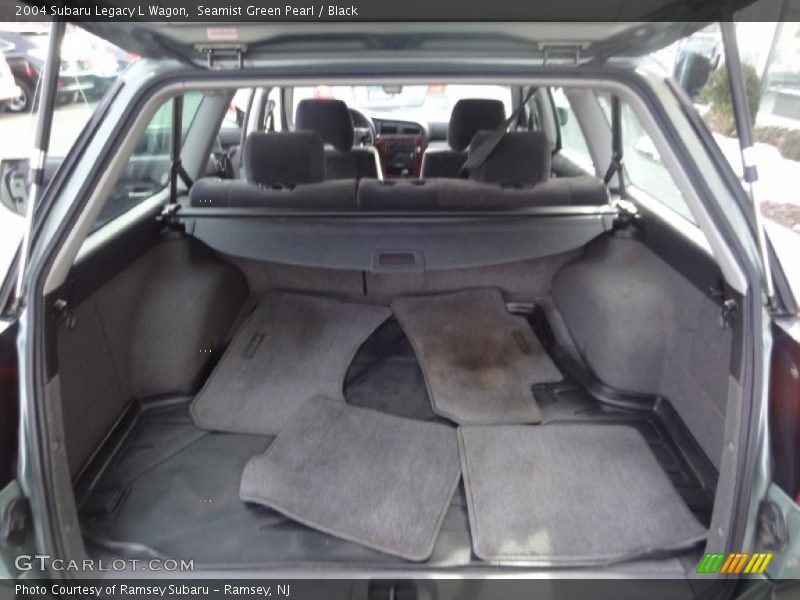 Seamist Green Pearl / Black 2004 Subaru Legacy L Wagon
