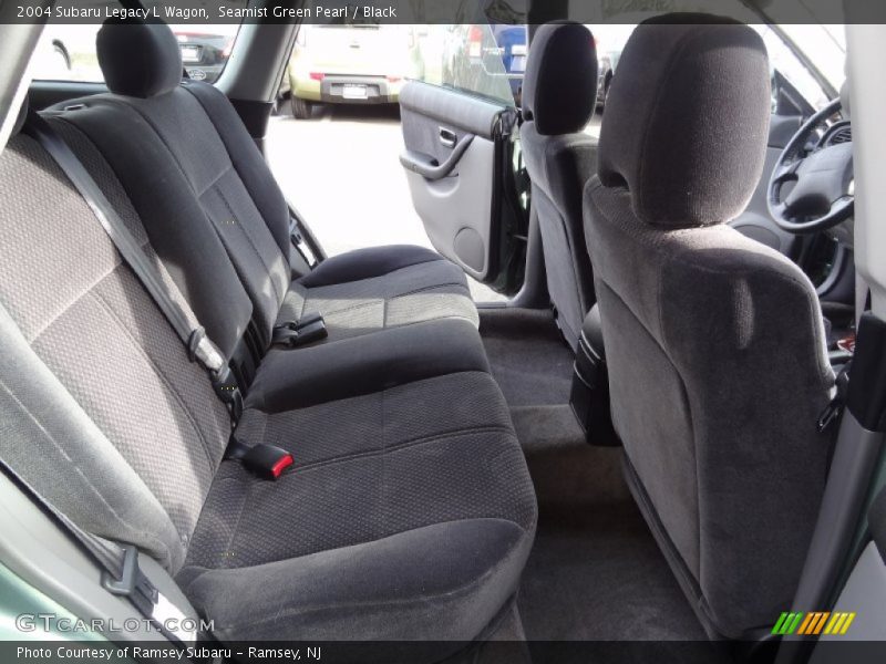 Seamist Green Pearl / Black 2004 Subaru Legacy L Wagon