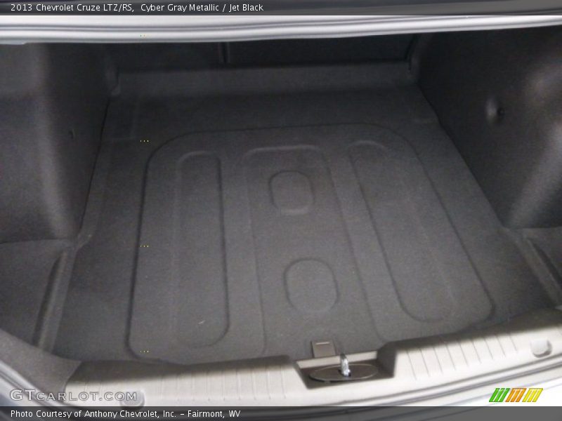 Cyber Gray Metallic / Jet Black 2013 Chevrolet Cruze LTZ/RS