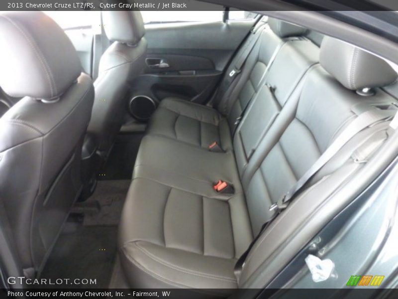 Cyber Gray Metallic / Jet Black 2013 Chevrolet Cruze LTZ/RS