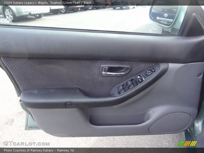 Seamist Green Pearl / Black 2004 Subaru Legacy L Wagon