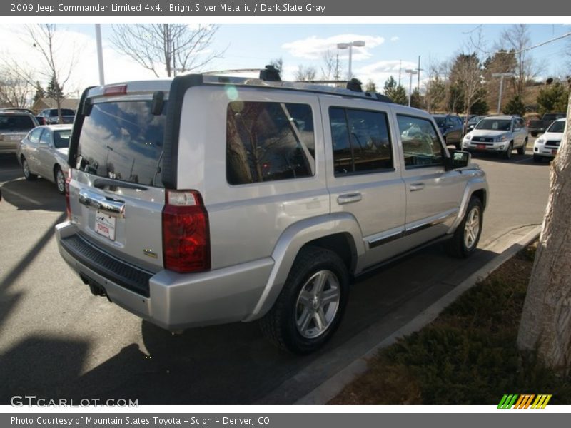 Bright Silver Metallic / Dark Slate Gray 2009 Jeep Commander Limited 4x4