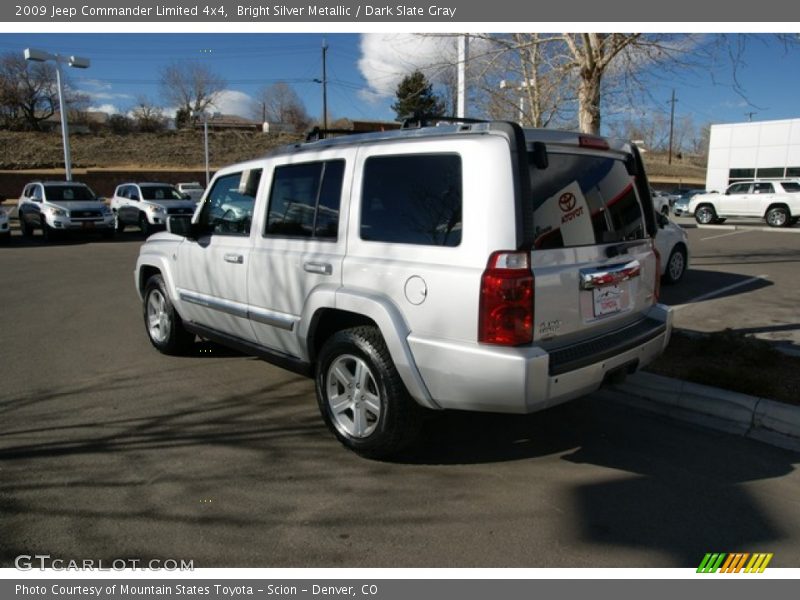Bright Silver Metallic / Dark Slate Gray 2009 Jeep Commander Limited 4x4