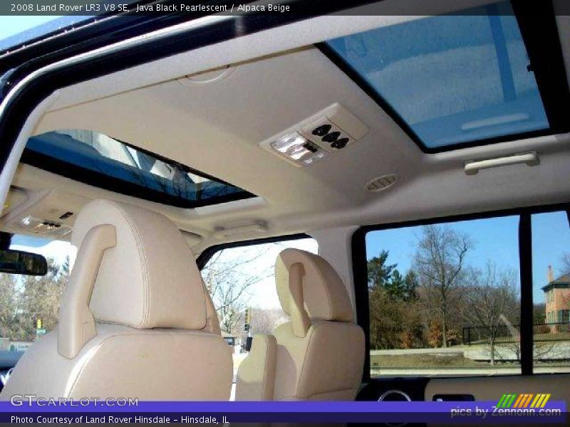 Java Black Pearlescent / Alpaca Beige 2008 Land Rover LR3 V8 SE