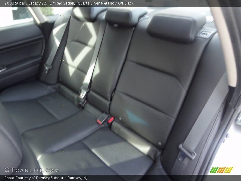 Quartz Silver Metallic / Off Black 2008 Subaru Legacy 2.5i Limited Sedan