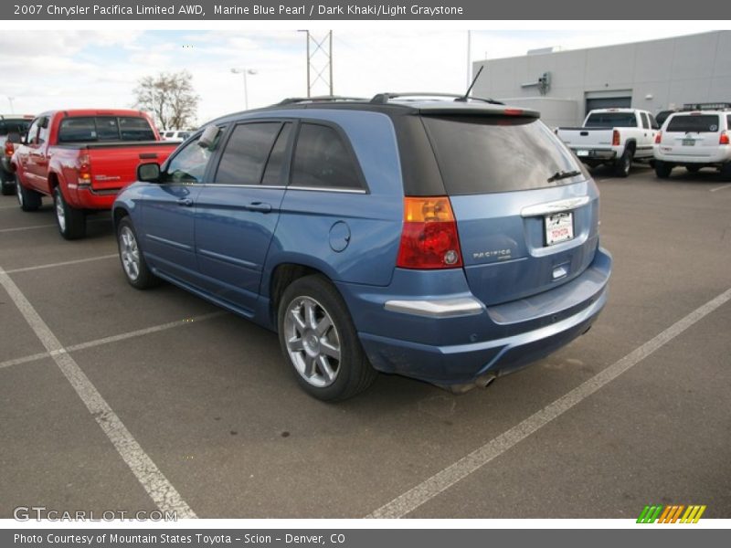 Marine Blue Pearl / Dark Khaki/Light Graystone 2007 Chrysler Pacifica Limited AWD