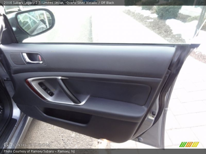 Door Panel of 2008 Legacy 2.5i Limited Sedan