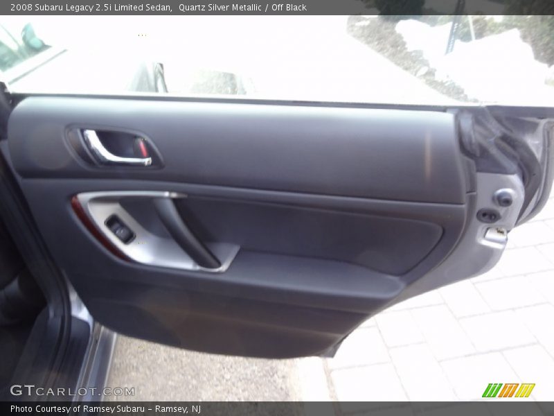 Door Panel of 2008 Legacy 2.5i Limited Sedan