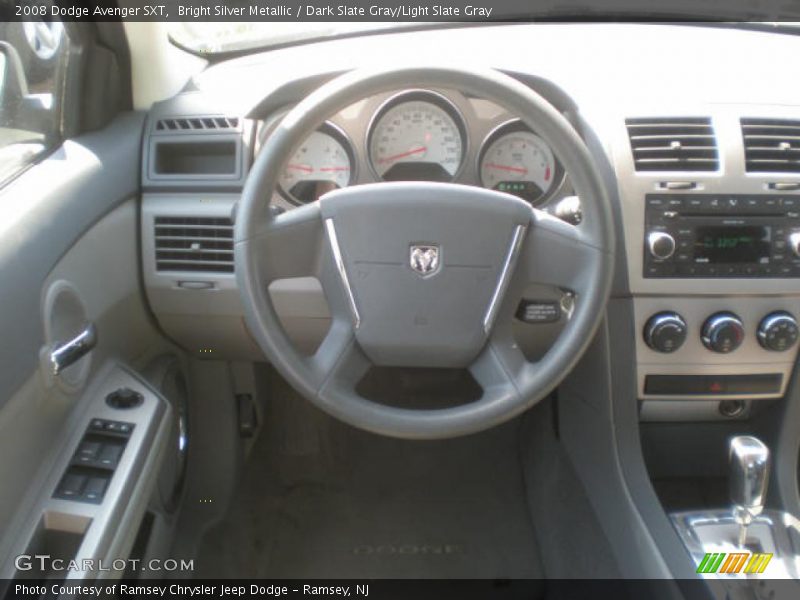 Bright Silver Metallic / Dark Slate Gray/Light Slate Gray 2008 Dodge Avenger SXT
