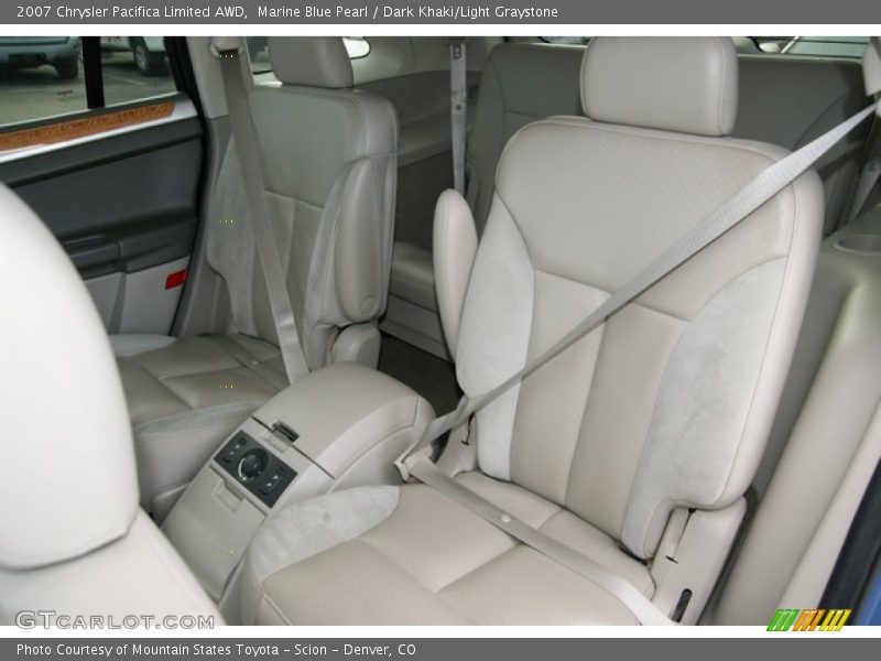 Marine Blue Pearl / Dark Khaki/Light Graystone 2007 Chrysler Pacifica Limited AWD