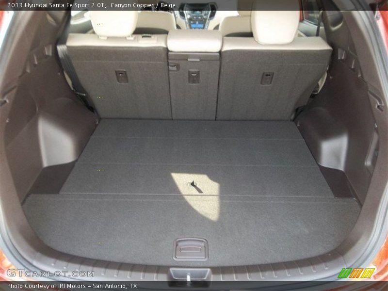  2013 Santa Fe Sport 2.0T Trunk
