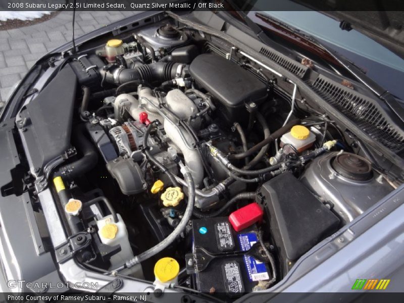  2008 Legacy 2.5i Limited Sedan Engine - 2.5 Liter SOHC 16-Valve VVT Flat 4 Cylinder