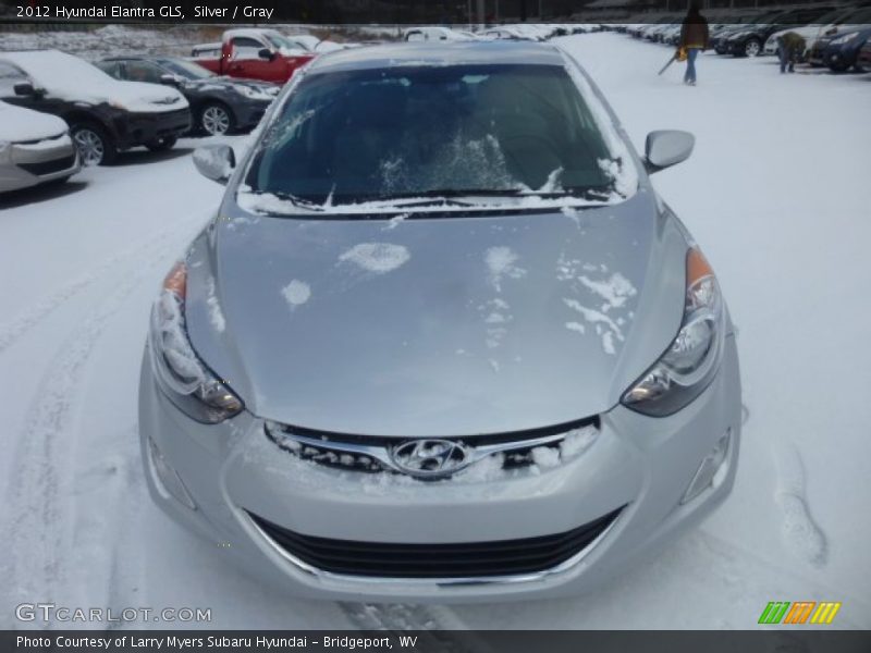 Silver / Gray 2012 Hyundai Elantra GLS