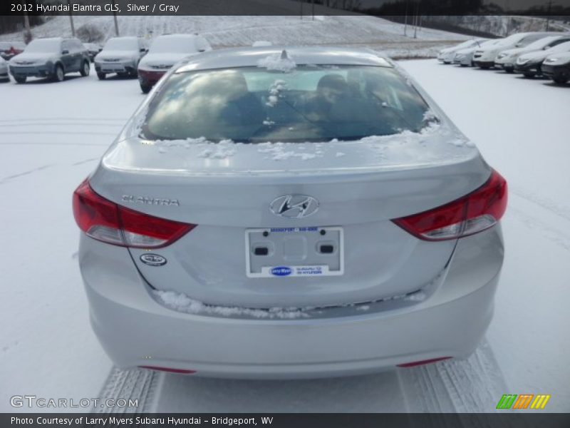 Silver / Gray 2012 Hyundai Elantra GLS