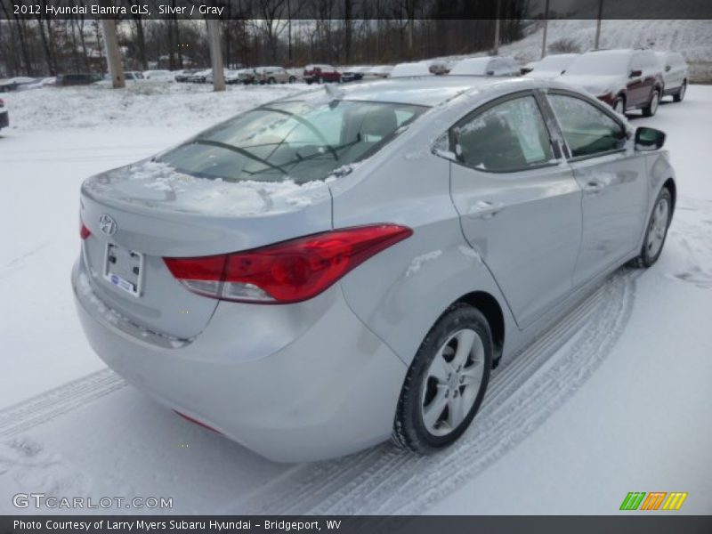 Silver / Gray 2012 Hyundai Elantra GLS