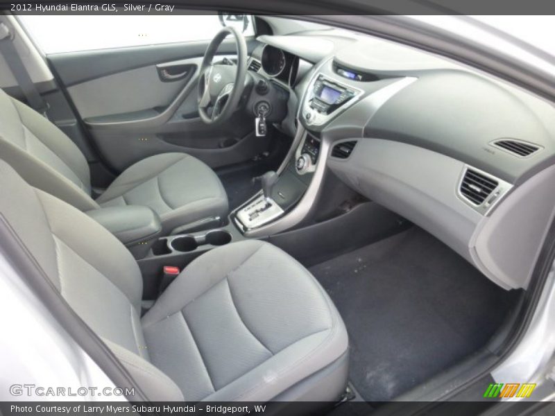 Silver / Gray 2012 Hyundai Elantra GLS