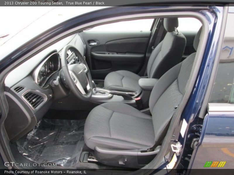 True Blue Pearl / Black 2013 Chrysler 200 Touring Sedan