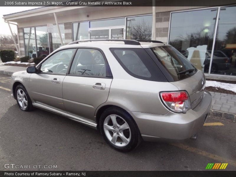 Crystal Gray Metallic / Anthracite Black 2006 Subaru Impreza 2.5i Wagon