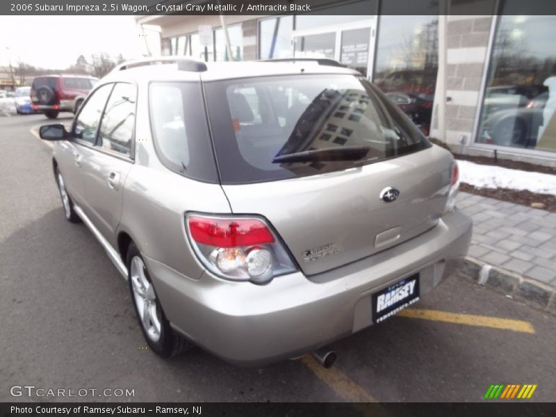 Crystal Gray Metallic / Anthracite Black 2006 Subaru Impreza 2.5i Wagon