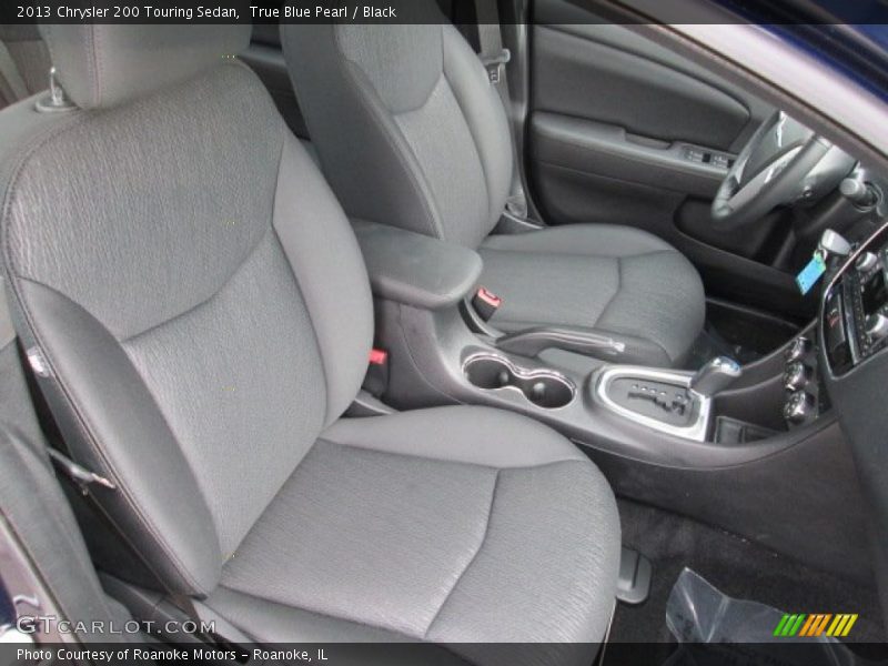 True Blue Pearl / Black 2013 Chrysler 200 Touring Sedan