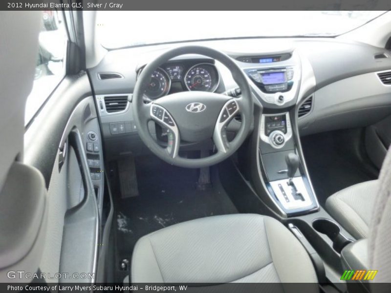 Silver / Gray 2012 Hyundai Elantra GLS