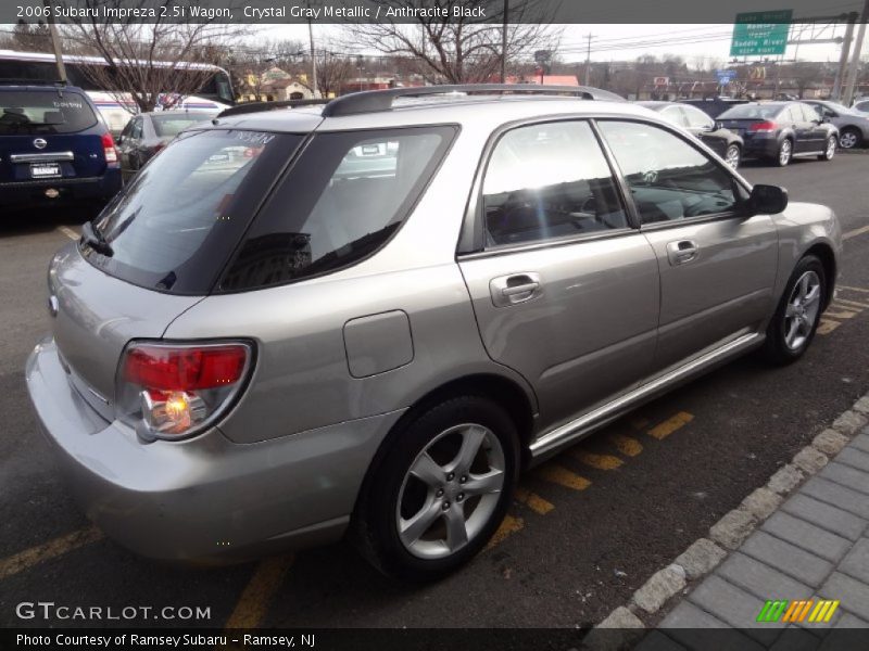 Crystal Gray Metallic / Anthracite Black 2006 Subaru Impreza 2.5i Wagon