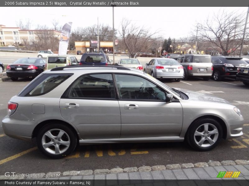 Crystal Gray Metallic / Anthracite Black 2006 Subaru Impreza 2.5i Wagon