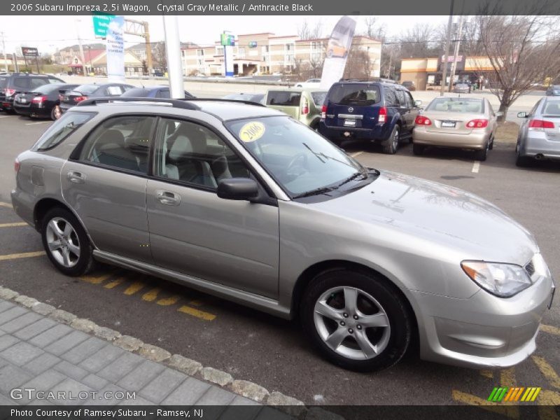 Crystal Gray Metallic / Anthracite Black 2006 Subaru Impreza 2.5i Wagon