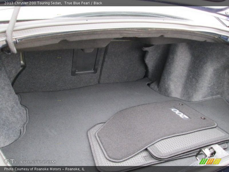 True Blue Pearl / Black 2013 Chrysler 200 Touring Sedan