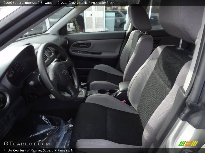 Crystal Gray Metallic / Anthracite Black 2006 Subaru Impreza 2.5i Wagon
